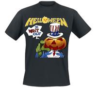 Helloween I Want out Hombre Camiseta Negro L 100% algodón Regular