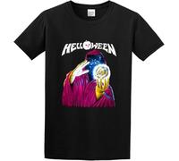 Helloween Keeper of The 7 Keys T-Shirt Graphic Printed tee Shirt Mens T Shirt Men's