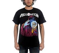 Helloween - Keeper of The 7 Keys tee Round Neck Unisex Tops Men's 100% Cotton Short-Sleeve T-Shirts L