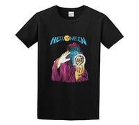 Helloween Keeper of The Seven Keys 87 Gamma Ray Avantasia Rage Unisex 100% Cotton Short-Sleeve T-Shirts Black S