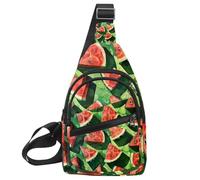 Helloween - Mochila cruzada pequeña, bolsa de pecho, mochila de día, juego de 3, Multicolor 15, 11.8x7x1.5in/30x18x4cm