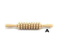 HELLOYOUNG Gym Sports Masajeador de músculos completo Rodillo de madera Stick Stick Trigger Point Recovery Tool Relajación profunda Gear Stick de Massage Autre (Bien-être et relajación) (01)