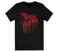 Hellraiser Horror Movie I Am In Hell, Help Me Men's T-Shirt Size S-3XL Black M