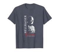 Hellraiser Movie Hellseeker VII Puzzle Horror PAPL14570 Camiseta, Hombre, Azul Jaspeado, 5XL
