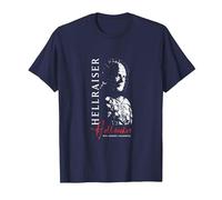 Hellraiser Movie Hellseeker VII Puzzle Horror PAPL14570 Camiseta, Hombre, Azul Marino, 4XL
