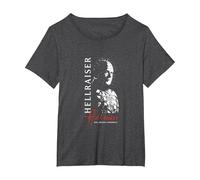 Hellraiser Movie Hellseeker VII Puzzle Horror PAPL14570 Camiseta, Mujer Tallas Grandes, Jaspeado Oscuro, 1XL Grande