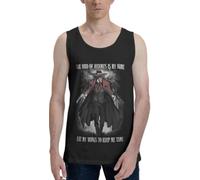 Hellsing Tank Top Man'S Summer Sleeveless tee Casual Running Workout Sport Vest(Medium)