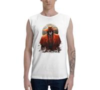 Hellsing Ultimate Tank Top Mens Summer Sleeveless tee Casual Running Workout Sport Vest(Medium)
