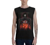 Hellsing Ultimate Tank Top Men's Summer Sleeveless tee Casual Running Workout Sport Vest(Medium)