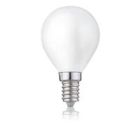 Hellum 208207 a + +, LED de filamento de lámpara, Cristal, 2 Watts, E14, mate, 4,5 x 4,5 x 7,5 cm