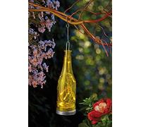 hellum 300314 Decoración Interior y Exterior, Amarillo, 8 x 8 x 28 cm