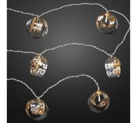 Hellum Interior Cadena de luces, acrílico, transparente, 190 x 0 x 0 cm