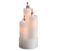 Hellum Interior de iluminación, weiß, 8 x 8 x 20 cm