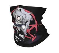 Helluva Boss Loona Bandana para el cuello, bufanda estampada, multiusos, máscara facial para ciclismo, unisex, para adultos y todas las estaciones