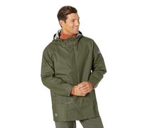 Helly Hansen 480-4XL70129 Mandal Chaqueta, Talla 4XL | Cortavientos, equipo de lluvia para pesca y trabajo, tela resistente al aceite y a la humedad, sin ftalatos