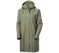 Helly-Hansen Abrigo Impermeable W Moss Chubasquero, Mujer, Verde, XS