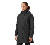 Helly Hansen Abrigo Largo Mujer Aden - Abrigo Impermeable con Capucha Ajustable y Forro de Secado Rápido
