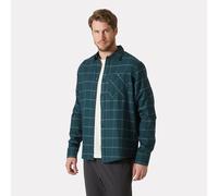 Helly Hansen Aker Flannel Long Sleeve Shirt Hombre Verde S