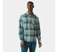 Helly Hansen Aker Flannel Long Sleeve Shirt Hombre Verde S
