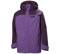 Helly Hansen Alpha 3.0 Jacket, Chaqueta De Pluma Para Acampada Y Marcha Niño Unisex Youth, Violeta (Purple), 14