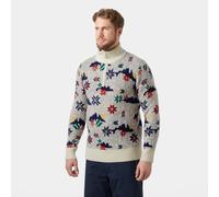 Helly Hansen Arctic Ocean Icelander Wool Knit ½ Zip Sweater Hombre Blanco L