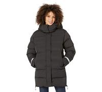 Helly Hansen Aspire Puffy - Parka impermeable y transpirable, Negro, L