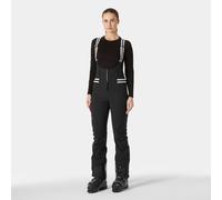 Helly Hansen Avanti Softshell Ski Bib Pants Mujer Negro L
