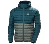 Helly Hansen Banff Hooded, chaqueta de fibra, hombre, verde oscuro XXL(56) Dark Creek