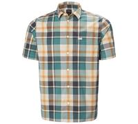 Helly Hansen Camisa Fjord Qd SS 2.0 para Hombre, Verde, 2XL