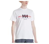 Helly Hansen Camiseta Core Graphic para Hombre, 004 Blanco, XL