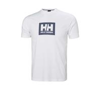 Helly Hansen Camiseta HH Box para Hombre, Color Blanco 2.0, Talla S