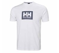 Helly Hansen Camiseta HH Box para Hombre, Color Blanco 2.0, XS