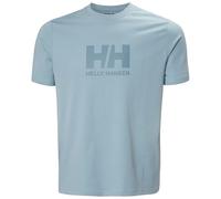 Helly Hansen Camiseta para Hombre con Logotipo HH 3.0, Color Azul Viento, Talla L, Azul ventoso, L