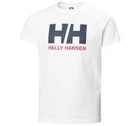 Helly Hansen Camiseta Unisex con Logotipo Jr HH 2.0, Color Blanco, Talla 14, Blanco, 14 años