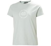 Helly Hansen Camiseta W Core Graphic 2.0 para Mujer, Verde, XL, Verde, XL