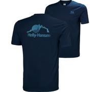 Helly Hansen Nord Graphic Caballeros T-Shirt M Azul oscuro
