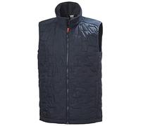Helly-Hansen Chaleco Lifaloft Kensington Workwear para hombre, Marino, XXL