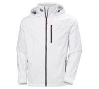 Helly Hansen Crew Hooded Jacket Chaqueta, Blanco 2.0, 5XL para Hombre