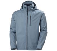 Helly Hansen Chaqueta con capucha para hombre, azul marino lavado, talla M
