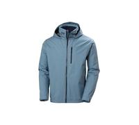 Helly Hansen Chaqueta de capa intermedia con capucha para hombre, azul marino lavado, talla M