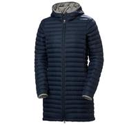 Helly Hansen Chaqueta larga con aislamiento SIRDAL para mujer, 597 azul marino, XS