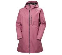Helly Hansen Chaqueta Mujer Long Belfast - Abrigo Impermeable de Lluvia con Capucha Ajustable y Bolsillos de Cremallera