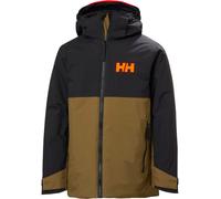Helly-Hansen - Chaquetas de esquí niños - Jr Traverse Jacket Sepia - Talla Infantil 10 años - Marrón Marrón 10 años