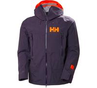 Helly-Hansen - Chaquetas de esquí - Sogn Shell 2.0 Jacket Black Grape - Talla L - Púrpura Púrpura L