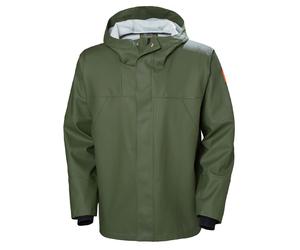 Helly Hansen Chubasquero 70283 Chubasquero Pesca Tormenta 480 Verde Ejército 3XL