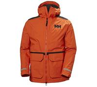 Helly Hansen Chubasquero Transition para hombre, color naranja, M