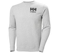 Helly Hansen Classic Logo Sweatshirt Sudadera clásica con Logotipo, Unisex, Gris Claro, 3XL
