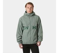 Helly Hansen Core Graphic Rain Jacket Hombre Gris L L