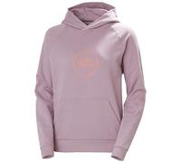 HELLY HANSEN W Core Graphic Hoodie - Mujer - Violeta - talla L- modelo 2025