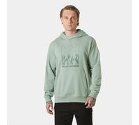 Helly Hansen Core Graphic Sweat Hoodie Hombre Verde 2XL 2XL